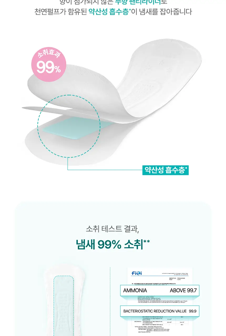 [냄새 99%소취]화이트 데오 팬티라이너 (일반/롱) 상세페이지 19
